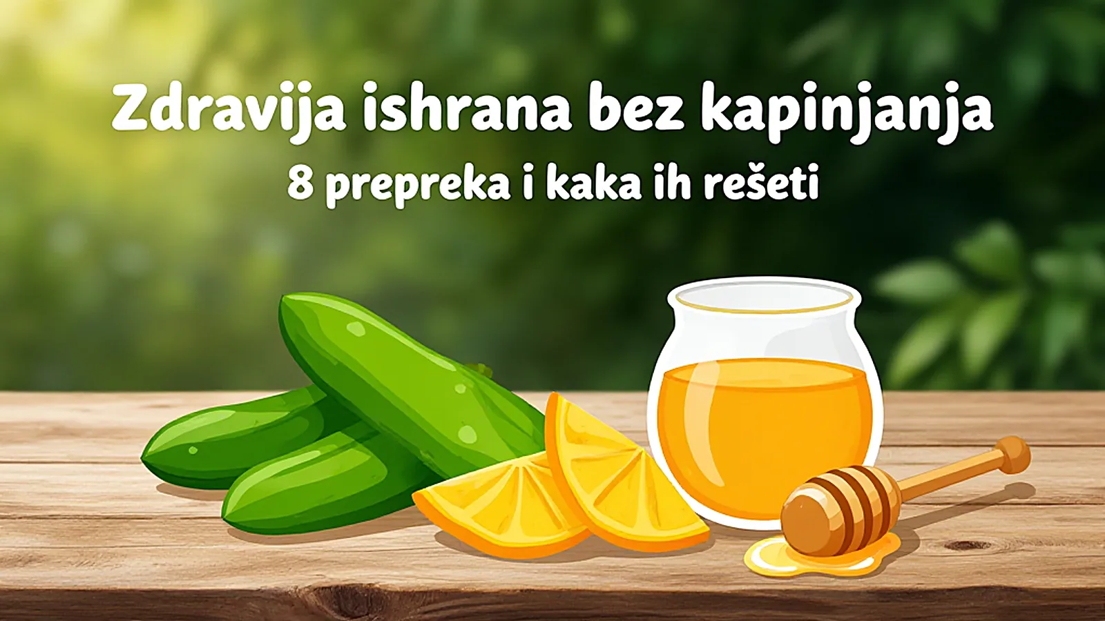 Zdrave namirnice na kuhinjskom stolu: ovsene pahuljice, orašasti plodovi, semenke i sveže voće i povrće